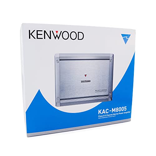 KENWOOD KAC-M8005 5-Channel Marine/Motorsports Car Amplifier - 1600 Watts, Waterproof, High-Pass Filters, Saltwater Resistant | Enhance Your Outdoor Audio Experience! KENWOOD KAC-M8005 5-Channel Marine/Motorsports Car Amplifier - 1600 Watts, Waterproof, High-Pass Filters, Saltwater Resistant | Enhance Your Outdoor Audio Experience!